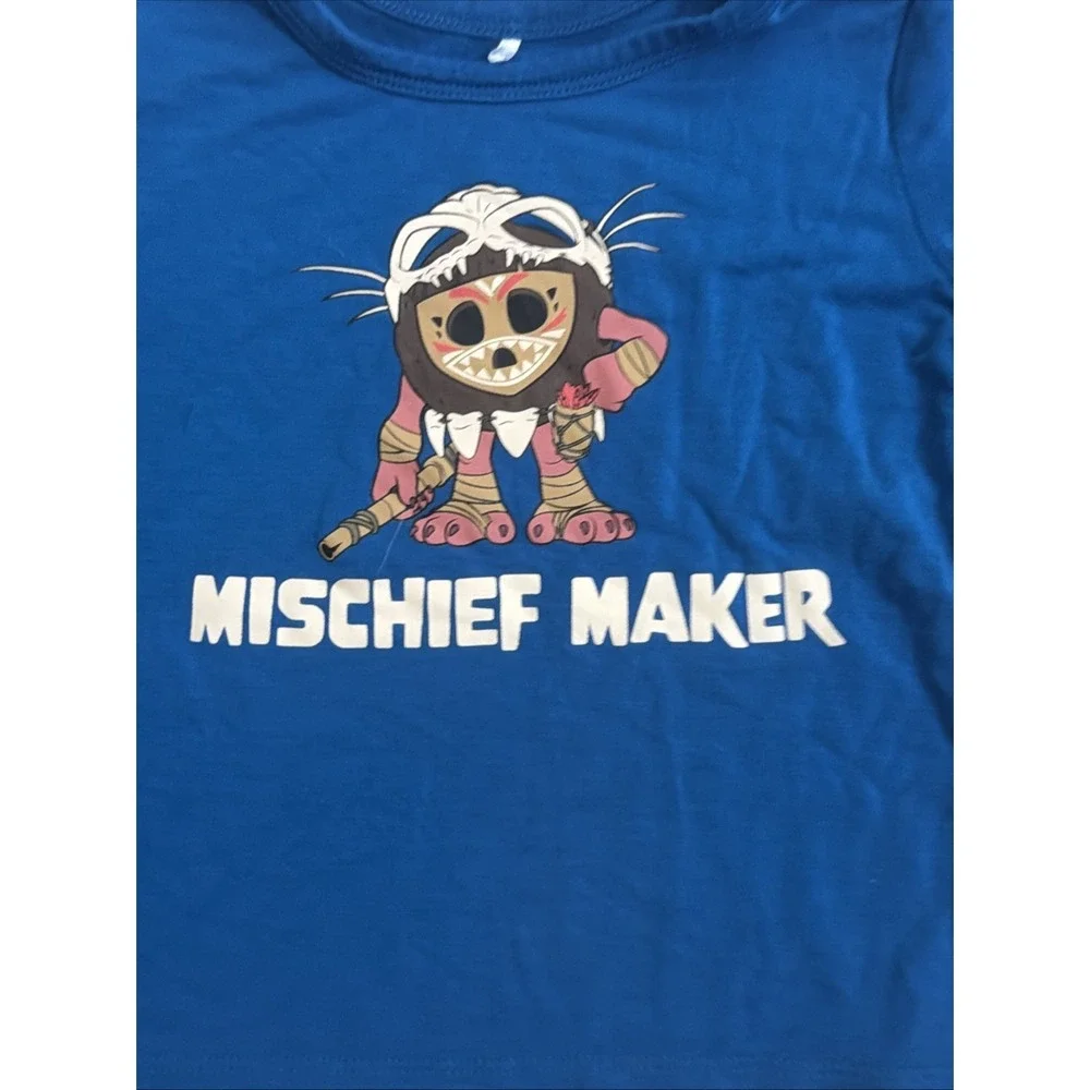 Posh Peanut Disney Moana Kakamora Baby Girls 12-18 Mos Tee Shirt